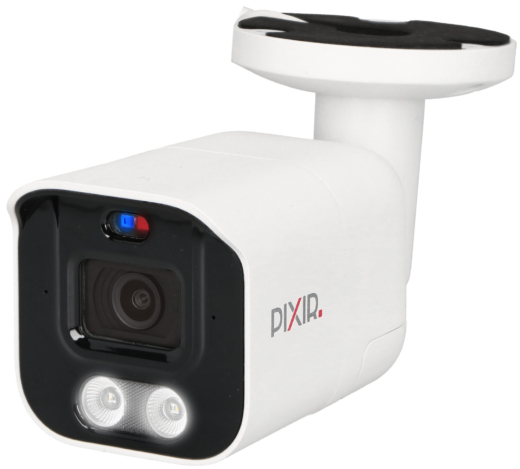 PIX-IP5FBIRL-AD-Ai – Tubowa kamera IP, 5 Mpx, IR+LED, Aktywne odstraszanie