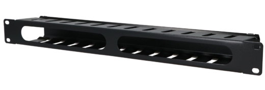 PIX-R19-CMC-1U-B – Organizer kabli 1U z pokrywą