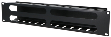 PIX-R19-CMC-2U-B – Organizer kabli 2U z pokrywą