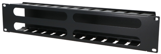 PIX-R19-CMC-2U-B – Organizer kabli 2U z pokrywą