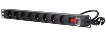PIX-R19-PDU8-B – listwa zasilająca RACK 19″