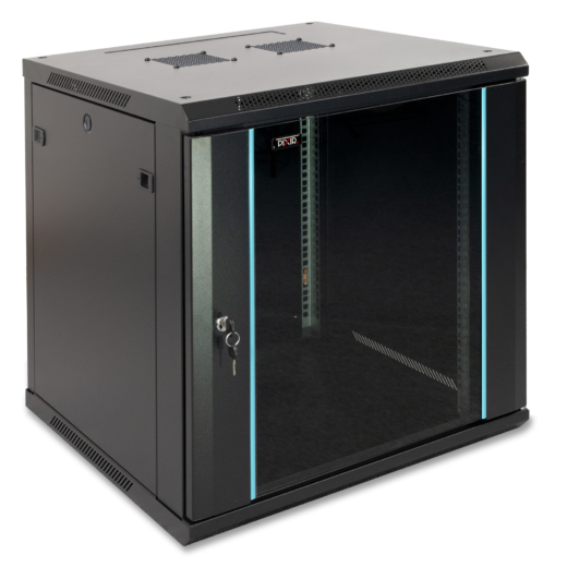 PIX-R19W-12U-450-B – szafa RACK 19″ 12U 450 czarna