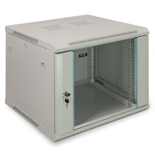 PIX-R19W-9U-600-G – Szafa wisząca 9U, Szara