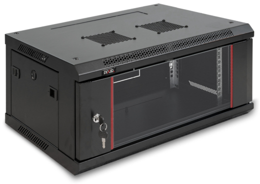 PIX-R19W-4U-450-B – Szafa wisząca 4U, Czarna