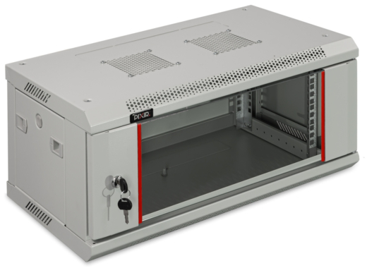 PIX-R19W-4U-350-G – Szafa wisząca 4U, Szara