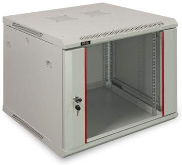 PIX-R19W-9U-600-G – Szafa wisząca 9U, Szara