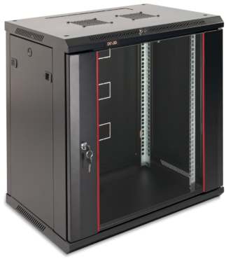 PIX-R19W-12U-450-B – szafa RACK 19″ 12U 450 czarna