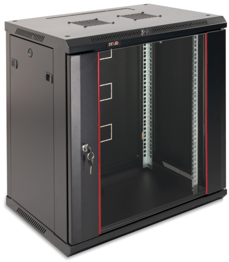 PIX-R19W-12U-450-B – szafa RACK 19″ 12U 450 czarna