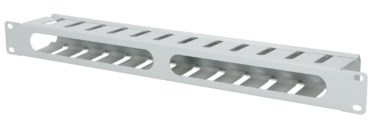 PIX-R19-CMC-1U-G – Organizer kabli 1U z pokrywą